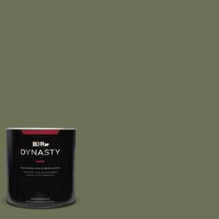 1 qt. #MQ6-53 Herb Cornucopia One-Coat Hide Matte Interior Stain-Blocking Paint and Primer | The Home Depot