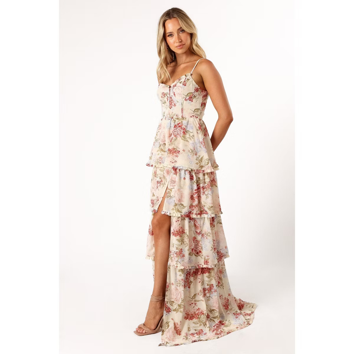 Petal and Pup Womens Mito Tiered Maxi Dress | Target