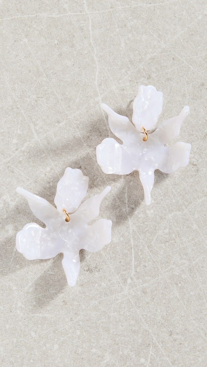 Small Paper Lily Earrings | Shopbop