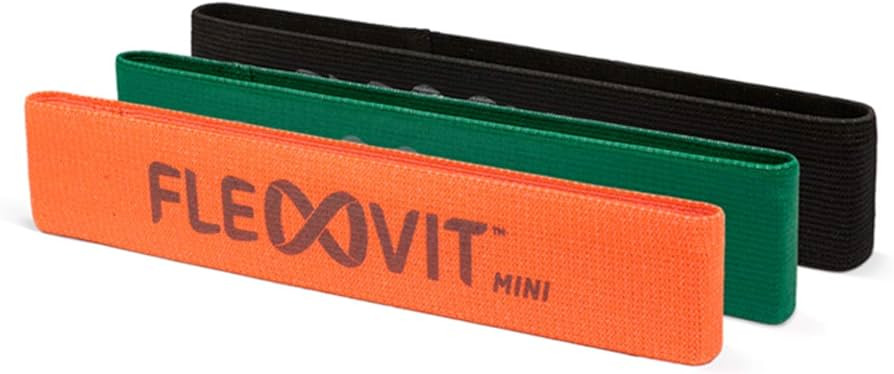 FLEXVIT Mini Band Set of 3 and 6 - Fitness Bands for General Stabilisation Exercises, Stretching ... | Amazon (DE)