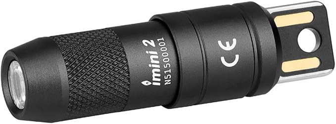 OLIGHT IMINI 2 EDC Rechargeable Keychain Flashlight, 50 Lumens Compact and Portable Mini LED Keyr... | Amazon (US)