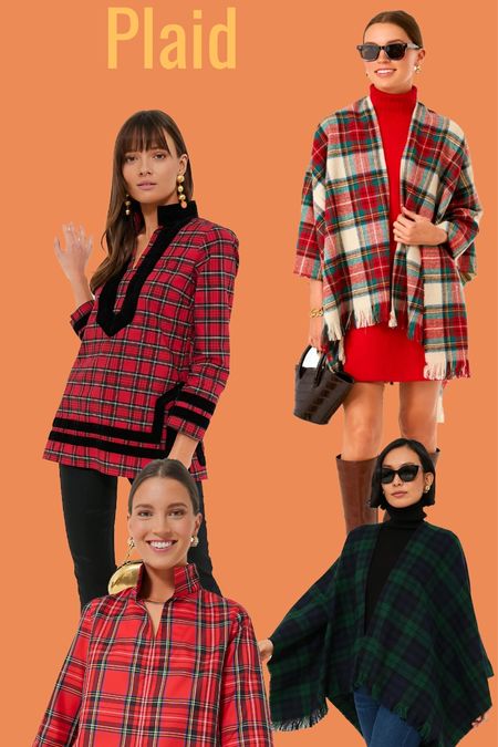 Holiday outfits: plaid edition! Want to sport plaid & tartan this holiday season? We found some fabulous plaid capes & tops for you! 

#LTKGiftGuide #LTKSeasonal #LTKHoliday