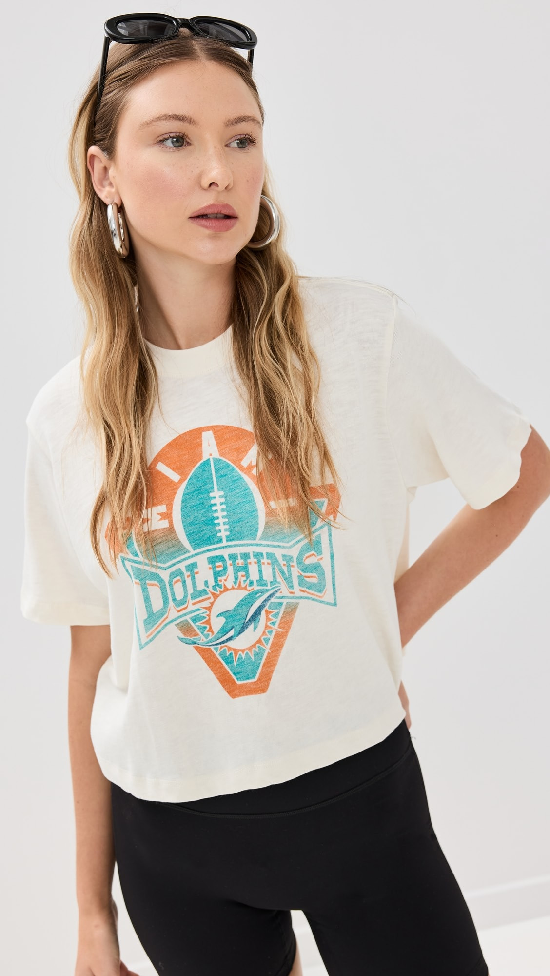 Dolphins Crop Tee | Shopbop
