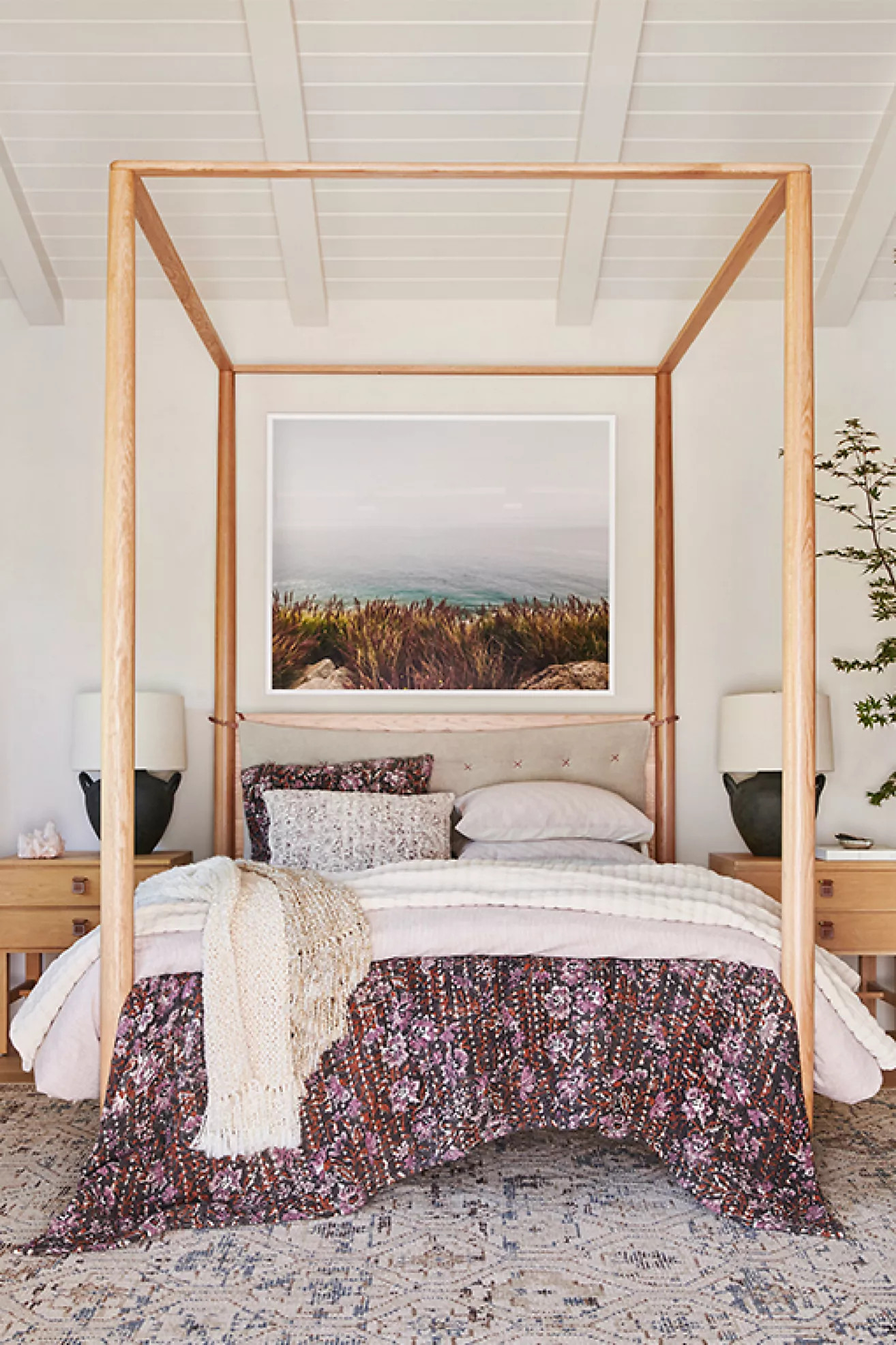 Shoppe Amber Interiors Penny Canopy Bed | Anthropologie (US)