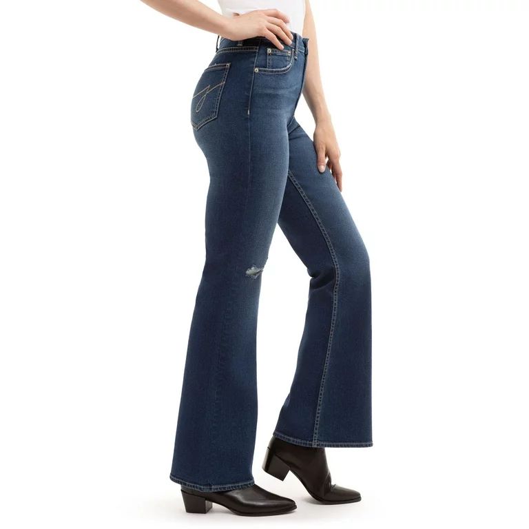 Jordache Women's High Rise Flare Jean | Walmart (US)