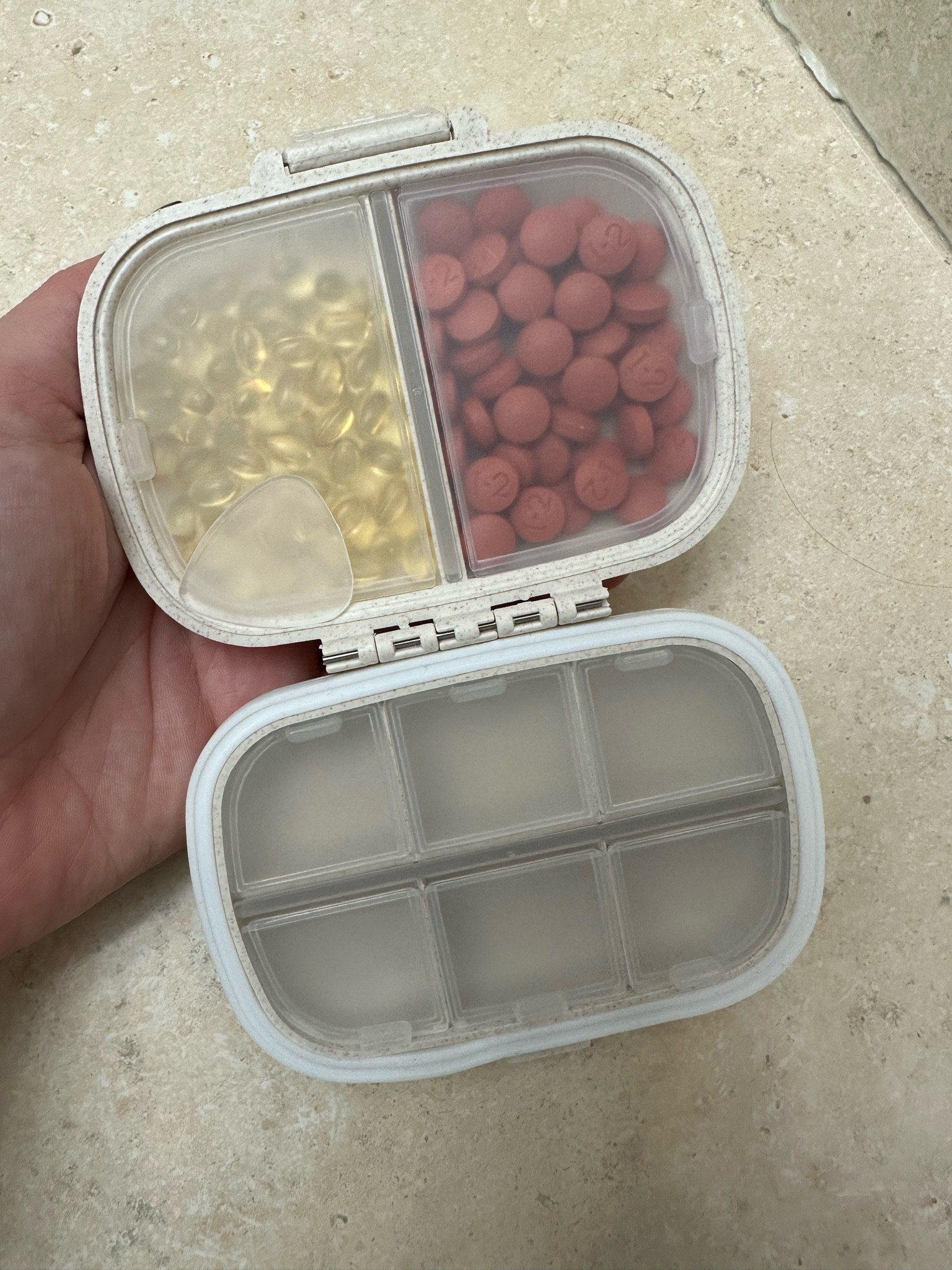 Travel pill container! 

#LTKFindsUnder50 #LTKTravel #LTKBeauty