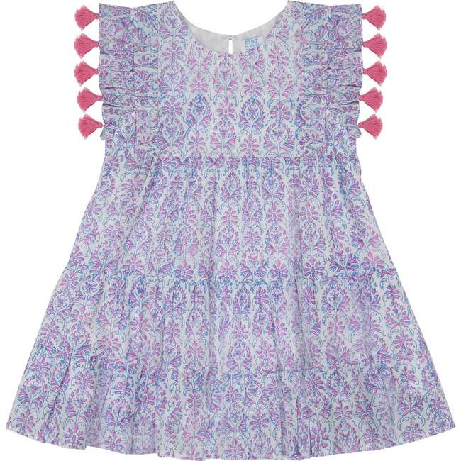 Sophie Tassel Dress, Floral Vines | Maisonette