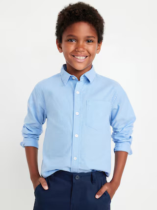 Lightweight Oxford Uniform Shirt for Boys | Old Navy (US)