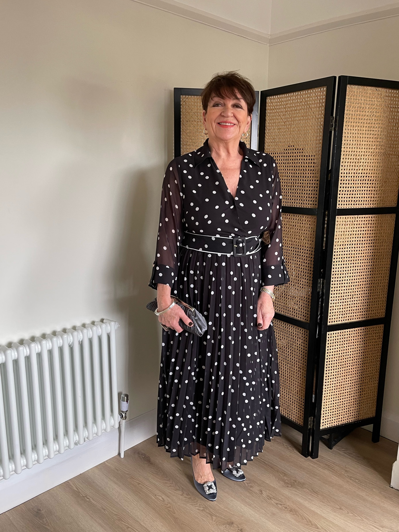 Outfit inspiration for The Races


My Mum is wearing…

A size 16 in the Karen Millen Pleated Contrast Georgette Spot Woven Midi Dress 

Grey heels and grey bag


Wedding outfit, The Races outfit, occaasion-wear inspiration, gold jewellery, fascinator 

#LTKeurope #LTKwedding #LTKSeasonal