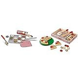 Melissa & Doug Slice-and-Bake Wooden Cookie Play Food Set, 28 Pieces, 10.5" H x 13.5" W x 3.25" L &  | Amazon (US)