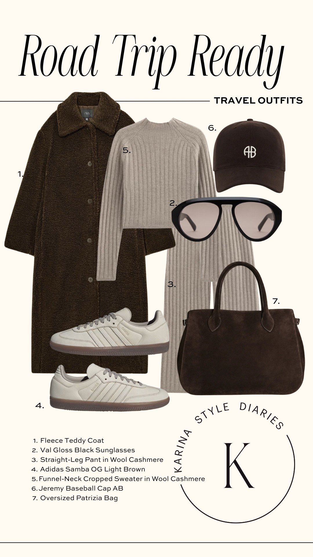 What to wear on a winter road trip🤎

Teddy fleece coat, baseball cap, cashmere lounge set, adidas sambas OG, oversized suede bag

#LTKgrwm #LTKTravel #LTKHoliday