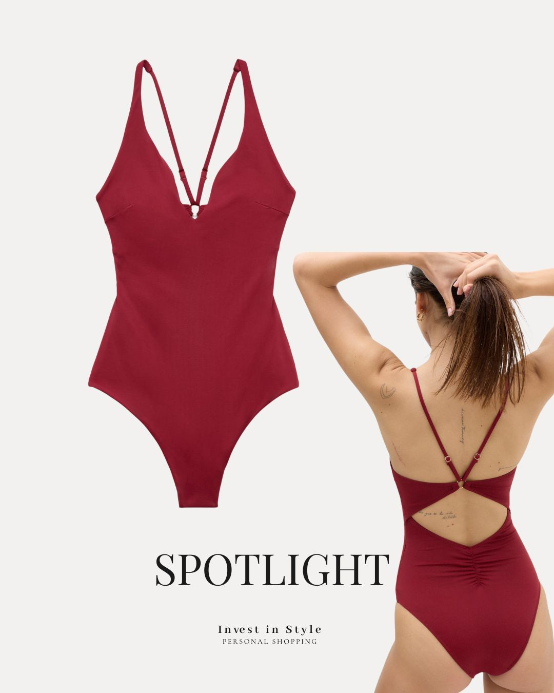 This is another great swimsuit option - non wired, padded cup with strap adjusters  

 #LTKsummer #LTKtravel #LTKswimwear