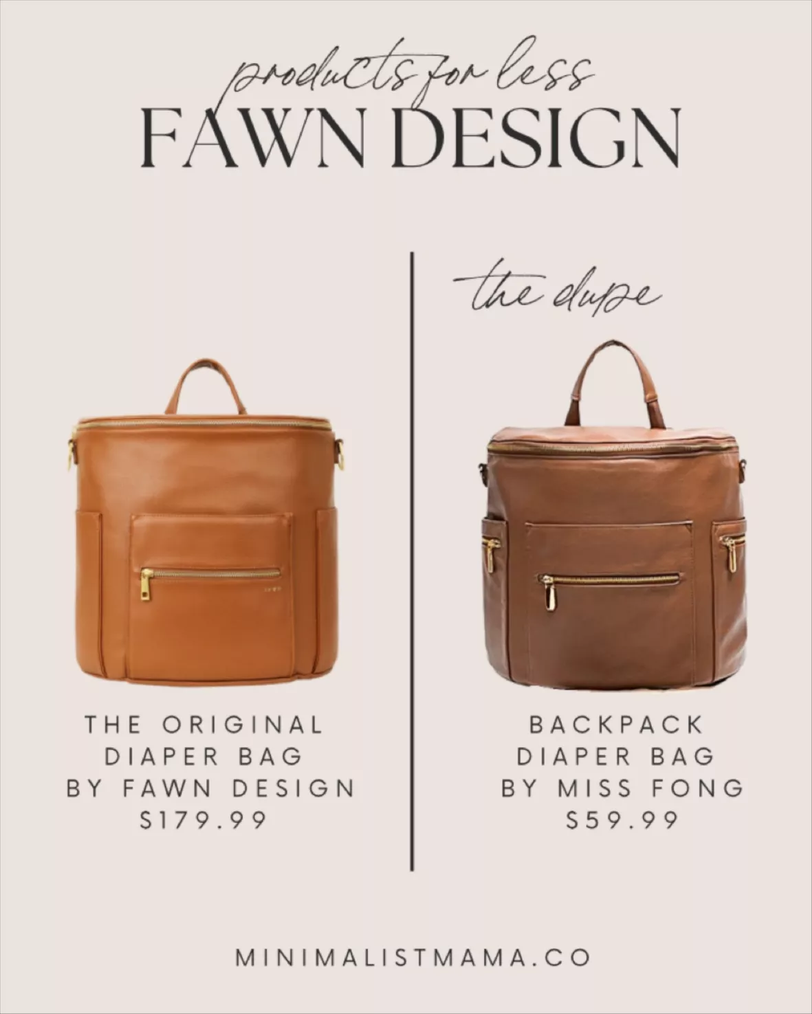 Miss Fong MINI vs. Fawn Design Mini! Comparison Review & Packing! 