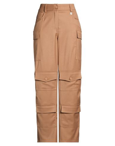 Berna Woman Pants Brown Size 10 Polyester, Viscose, Elastane | YOOX (US)