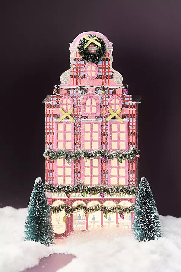 Emily Taylor x Anthropologie Light-Up Holiday House | Anthropologie (US)