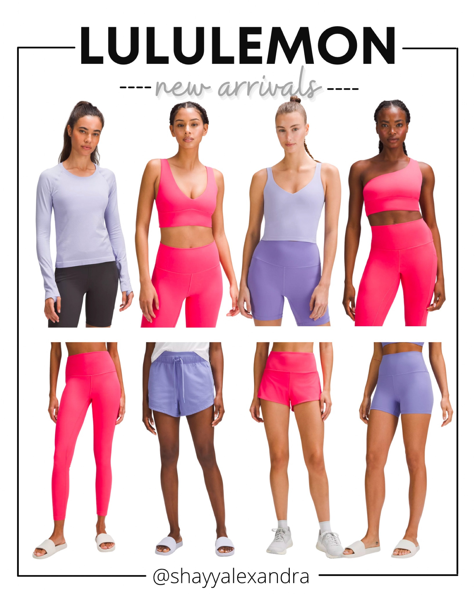 Love the new Lululemon color palette of Dark Lavender, Lip Gloss, and Lilac Smoke!

Activewear | Athleticwear | Athleisure | Fitness | Workout | Gym | Yoga | Leggings | Running Shorts | Loungewear | Sports Bra 

#LTKfit