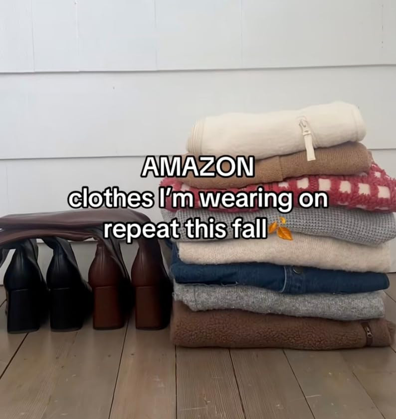 Clothes I'm wearing on repeat this fall!! fall finds, fall style, affordable fall fashion, amazon fashion, amazon fall style 

 #LTKSeasonal