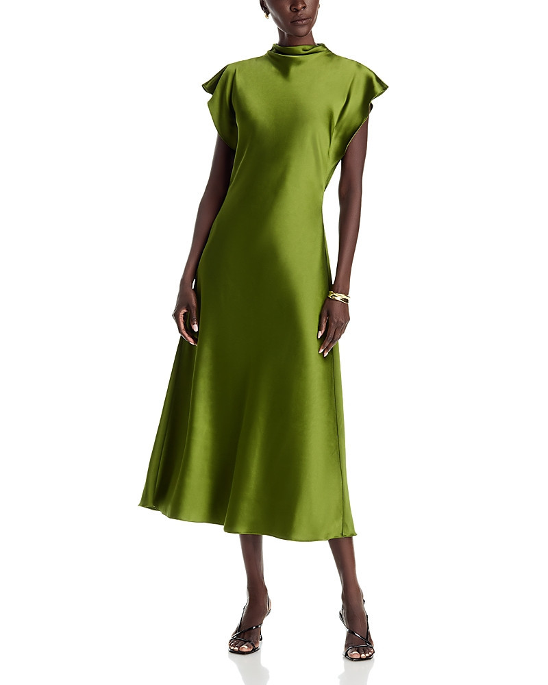 Tanya Taylor Adrien Mock Neck A Line Dress | Bloomingdale's (US)