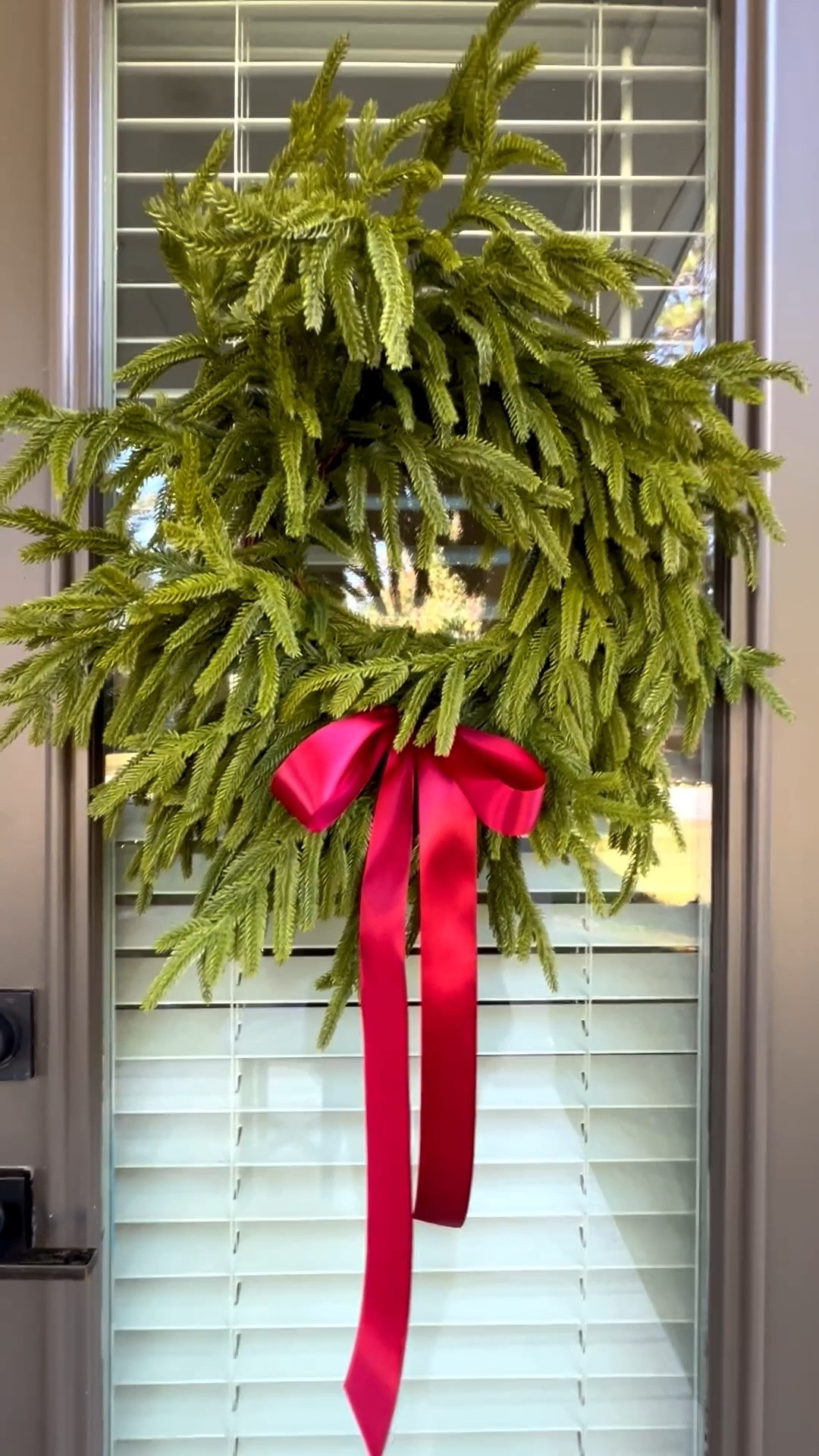 Faux wreaths that look real ❤️ amazing quality 

#LTKHome #LTKSeasonal #LTKHoliday