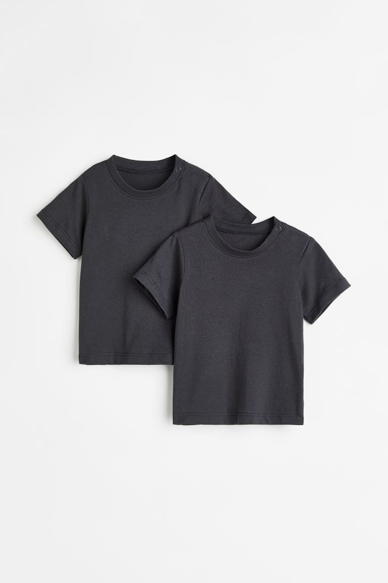 2-pack Cotton T-shirts | H&M (US + CA)