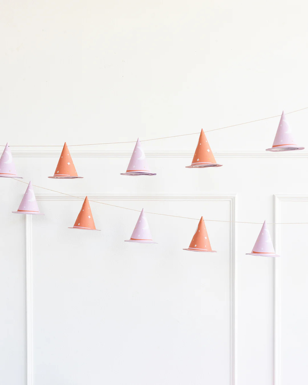 Pink Witch Hat Banner | My Mind's Eye