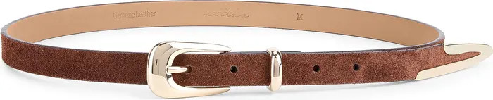 Liquid Metal Western Buckle Belt | Nordstrom