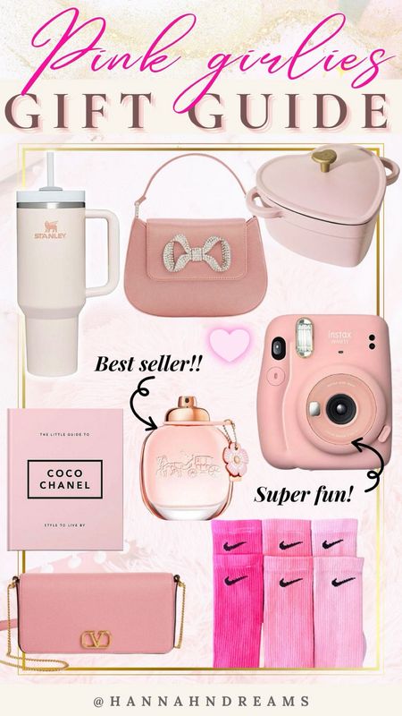 Pink gift ideas for feminine ladies! ❤️

If you are looking for something aesthetic  yet practical for your mother, girlfriend or bestie’s birthday, well, this gift guide is for you!

From Polaroid camera to Stanley tumbler to the Coco Chanel book (so dreamy!), I am sure she will appreciate your taste! ❤️