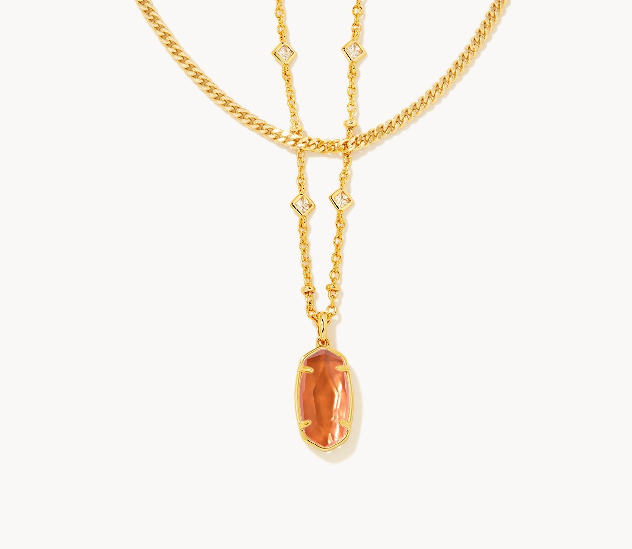 Elisa Linear MultiStrand Necklace | Kendra Scott