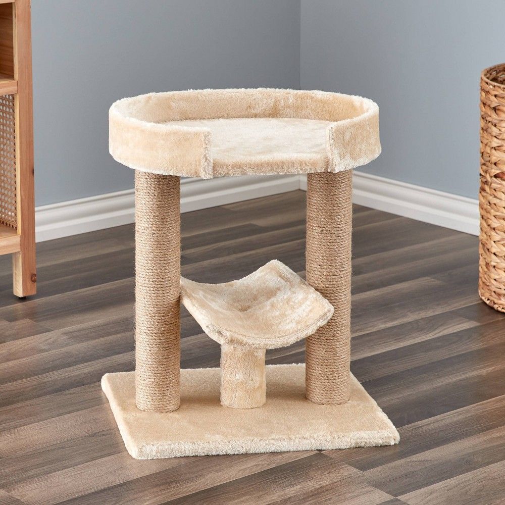 Two by Two Laurel Cat Tower - Beige | Target