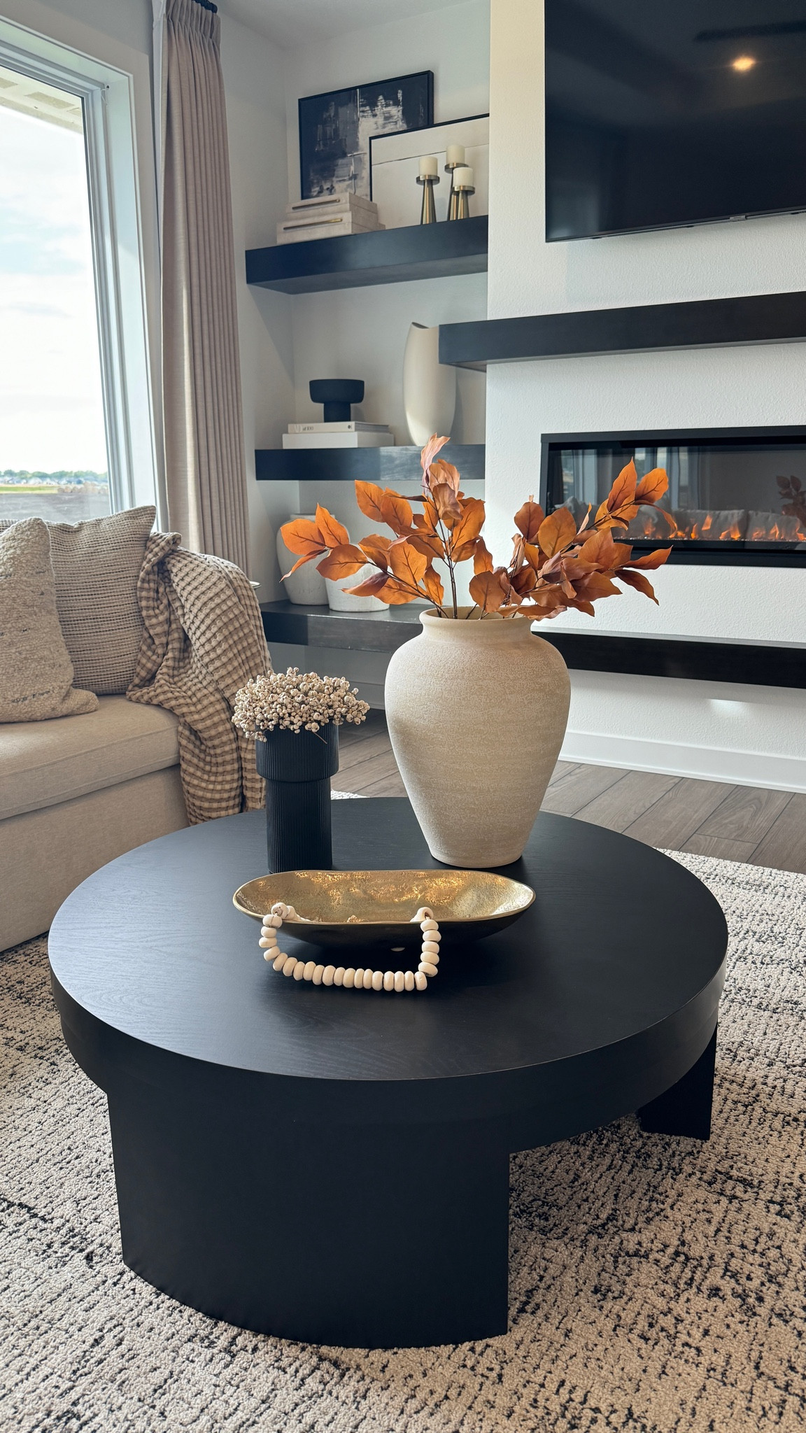 Hello October. Fall decor for our modern living room.

#LTKStyleTip #LTKFindsUnder50 #LTKSeasonal