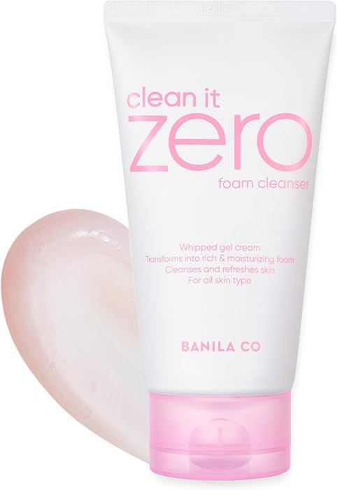 BANILA CO NEW Clean It Zero Foam Cleanser | All Skin Types | Creamy Foam Cleansing with Natural H... | Amazon (US)