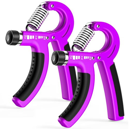 FitBeast Grip Strength Trainer 2 Pack – Adjustable Hand Grip Strengthener for Strength Training & Rehabilitation, 10-132 lbs Resistance Forearm Strengthener, Ideal for Athletes, Rehab, Office | Amazon (US)