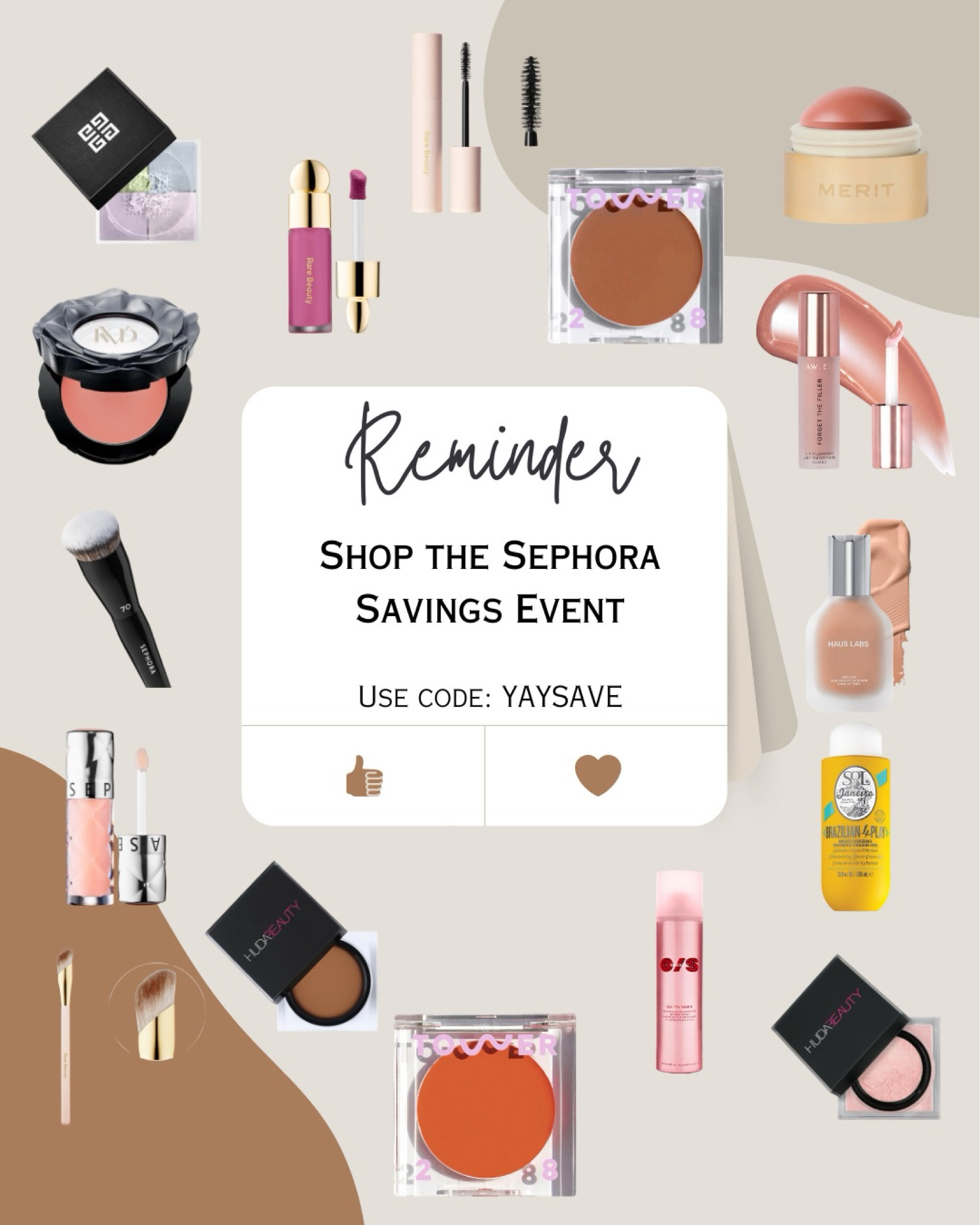 My recommendations for the Sephora Savings Event!

#LTKxSephora #LTKbeauty #LTKsalealert