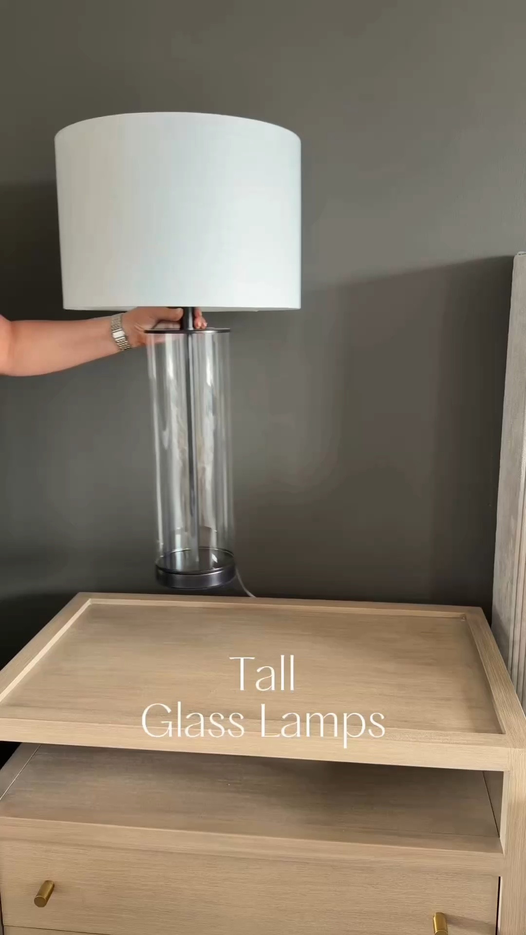 Love this glass lamp🤩🙌

#LTKU #LTKHome #LTKSeasonal