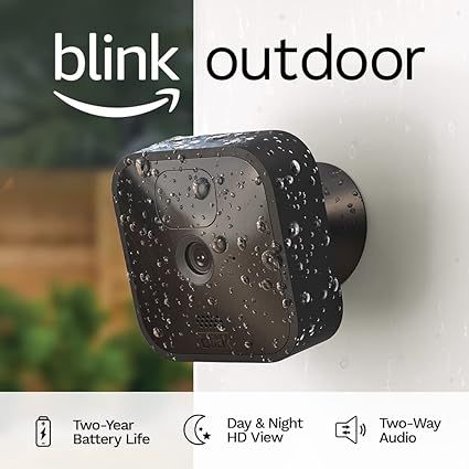 Blink Outdoor (3rd Gen) – wireless, weather-resistant HD security camera with two-year battery ... | Amazon (US)