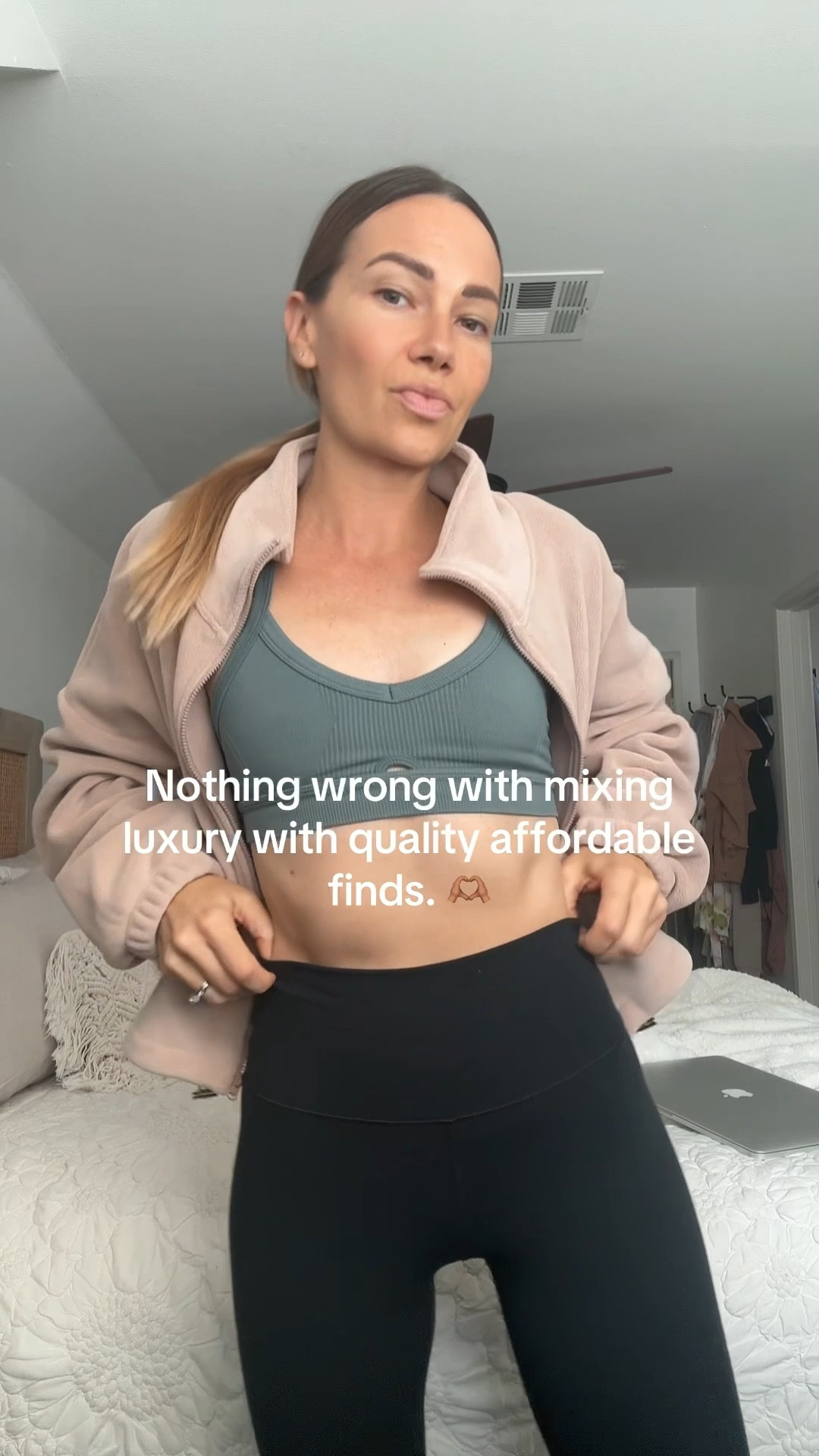 I love mixing luxury brand names with affordable high-quality fines that feel luxe! This entire outfit is one of my favorites for activewear  

#LTKStyleTip #LTKFindsUnder100 #LTKActive