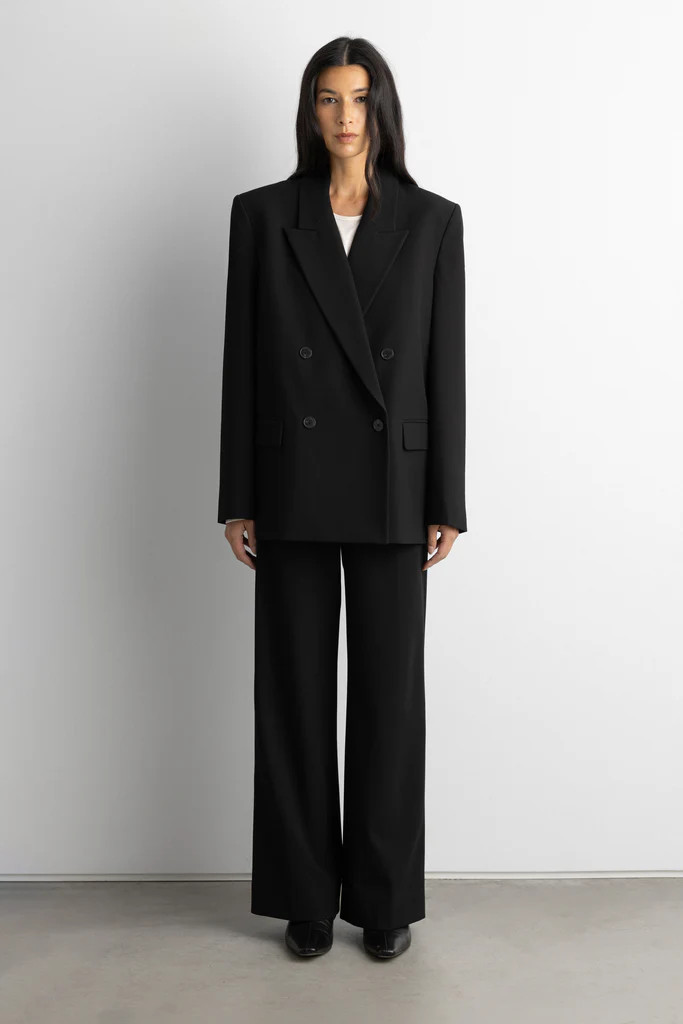 DOUBLE-BREASTED BLAZER | OAK + FORT