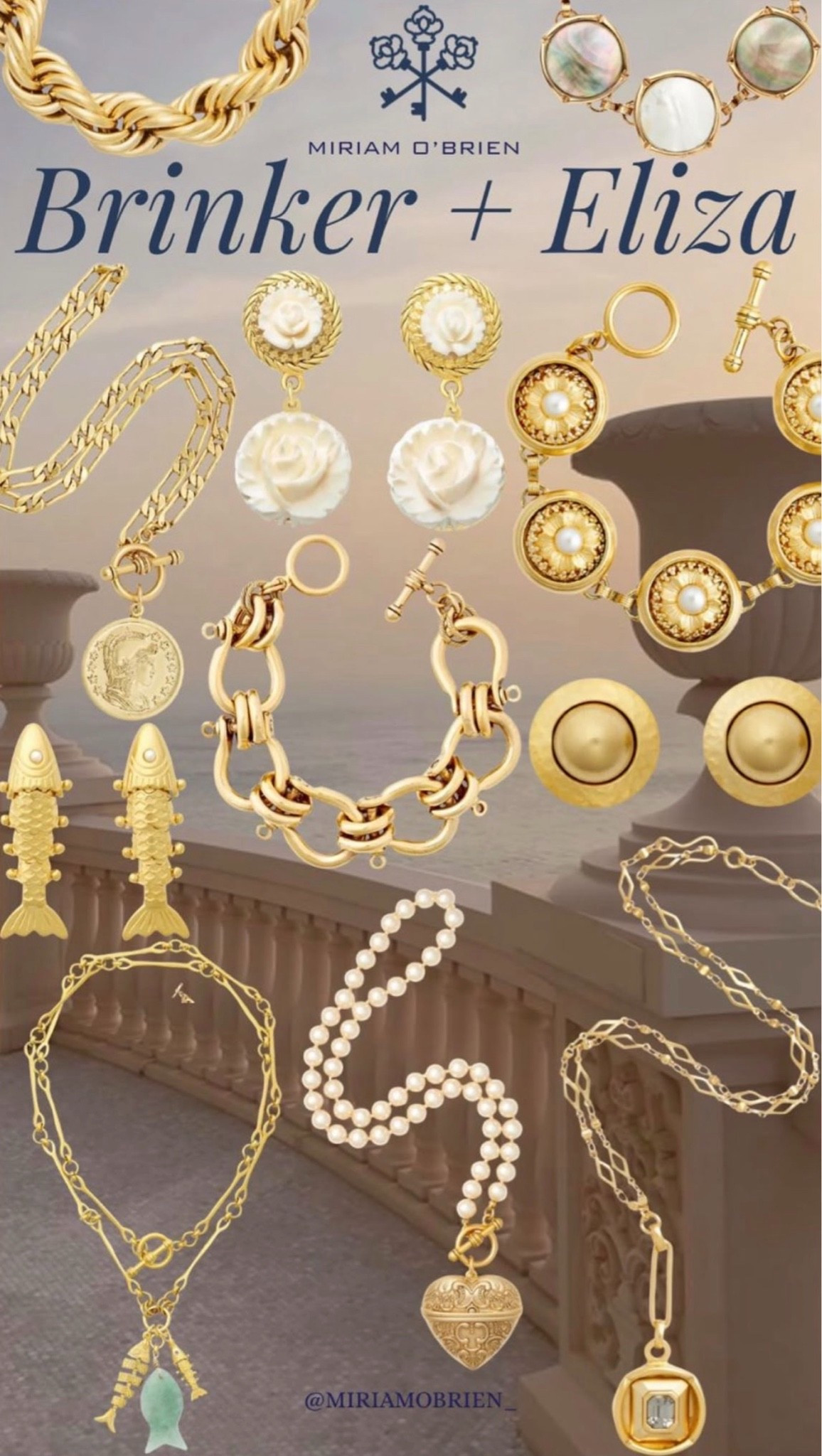 Brinker +Eliza Fashion Jewelry 

Follow me@miriamobrien on IG and TikTok 

#Jewelry #Fashion #

#LTKSeasonal #LTKootd #LTKOver40

#LTKmomlife #LTKootd