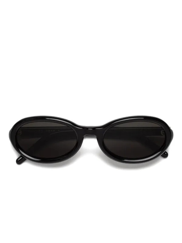 Cherry oval-frame sunglasses | Farfetch Global