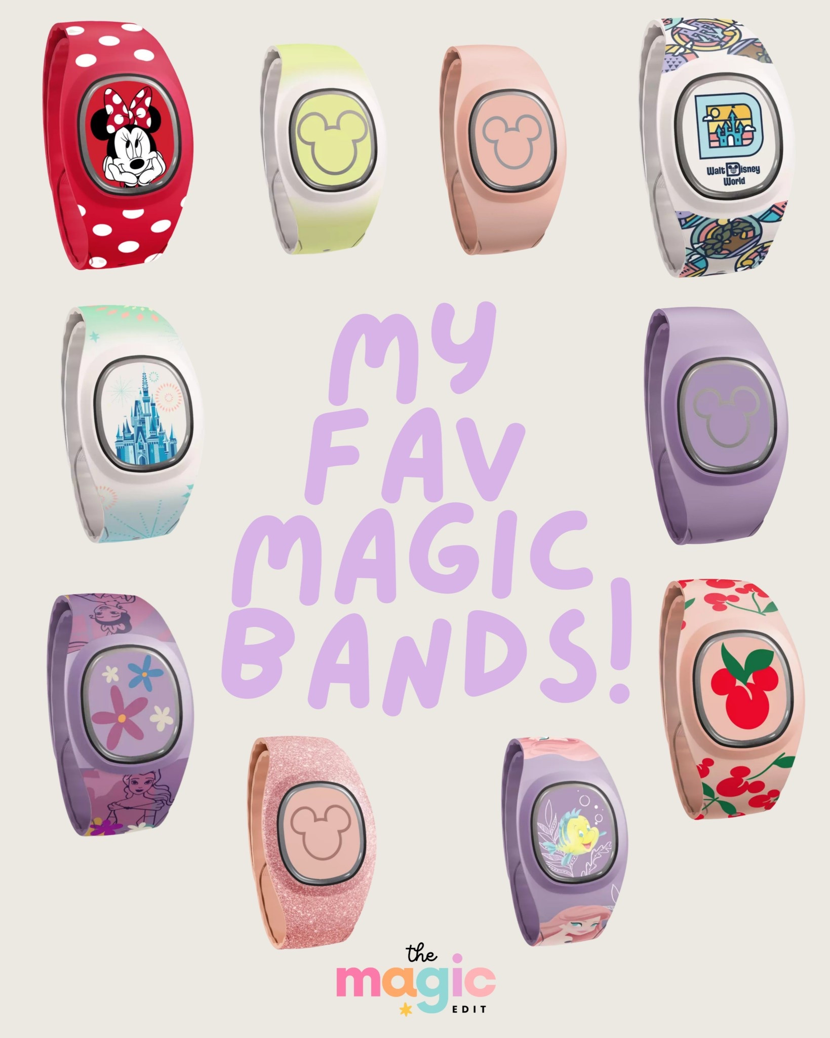 My favorite MagicBands+ - directly from the Disney Store!
These MagicBands+ are perfect for making your Disney days seamless and magical! I love how easy they are for park entry, Lightning Lane access, and linking all your park plans in one spot. They’re comfortable, and come in designs that make every Disney day extra fun. 

#LTKTravel #LTKKids