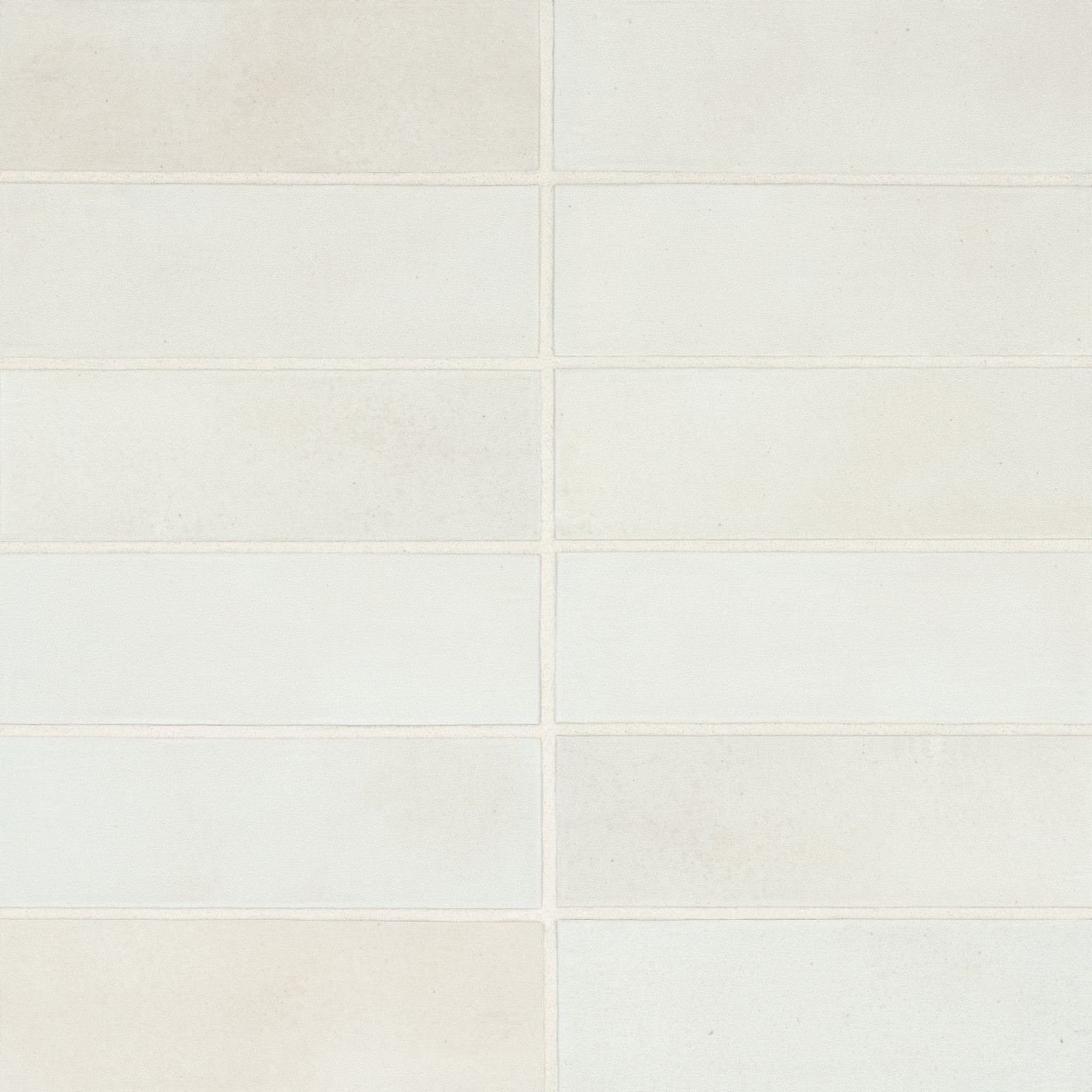 Celine 2" x 6" Matte Porcelain Floor & Wall Tile in White | Bedrosians Tile & Stone