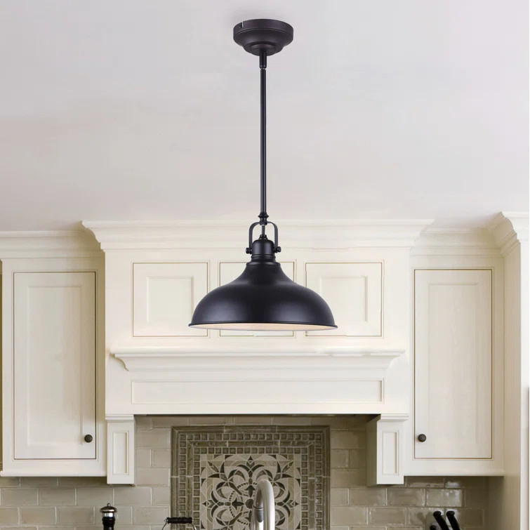 Alda 1 - Light Single Dome LED Pendant | Wayfair North America