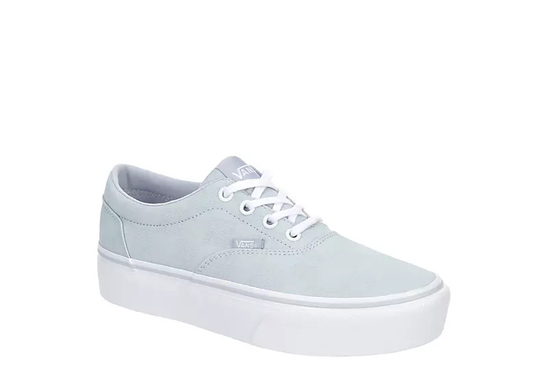 Vans Womens Doheny Platform Sneaker - Pale Grey | Rack Room Shoes