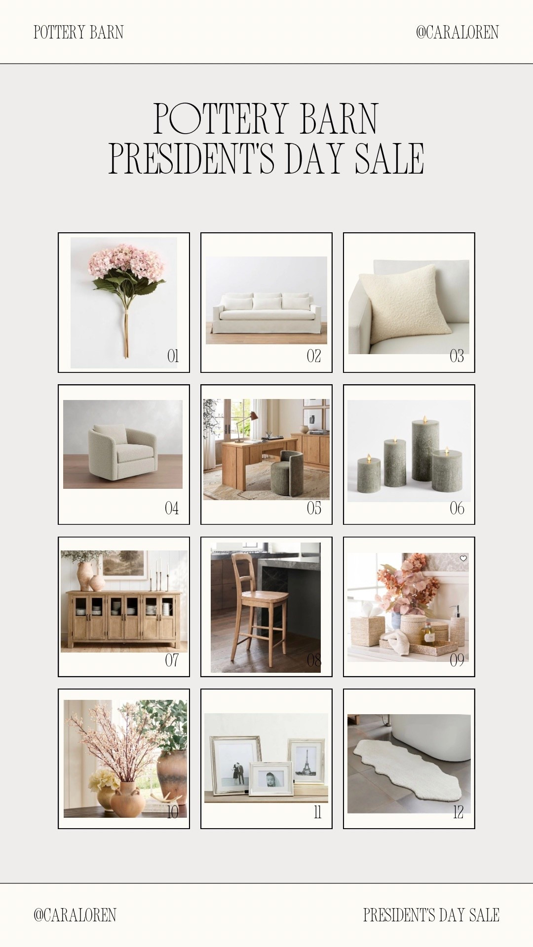 Pottery barn Presidents’ Day sale! 

#LTKHome #LTKSaleAlert