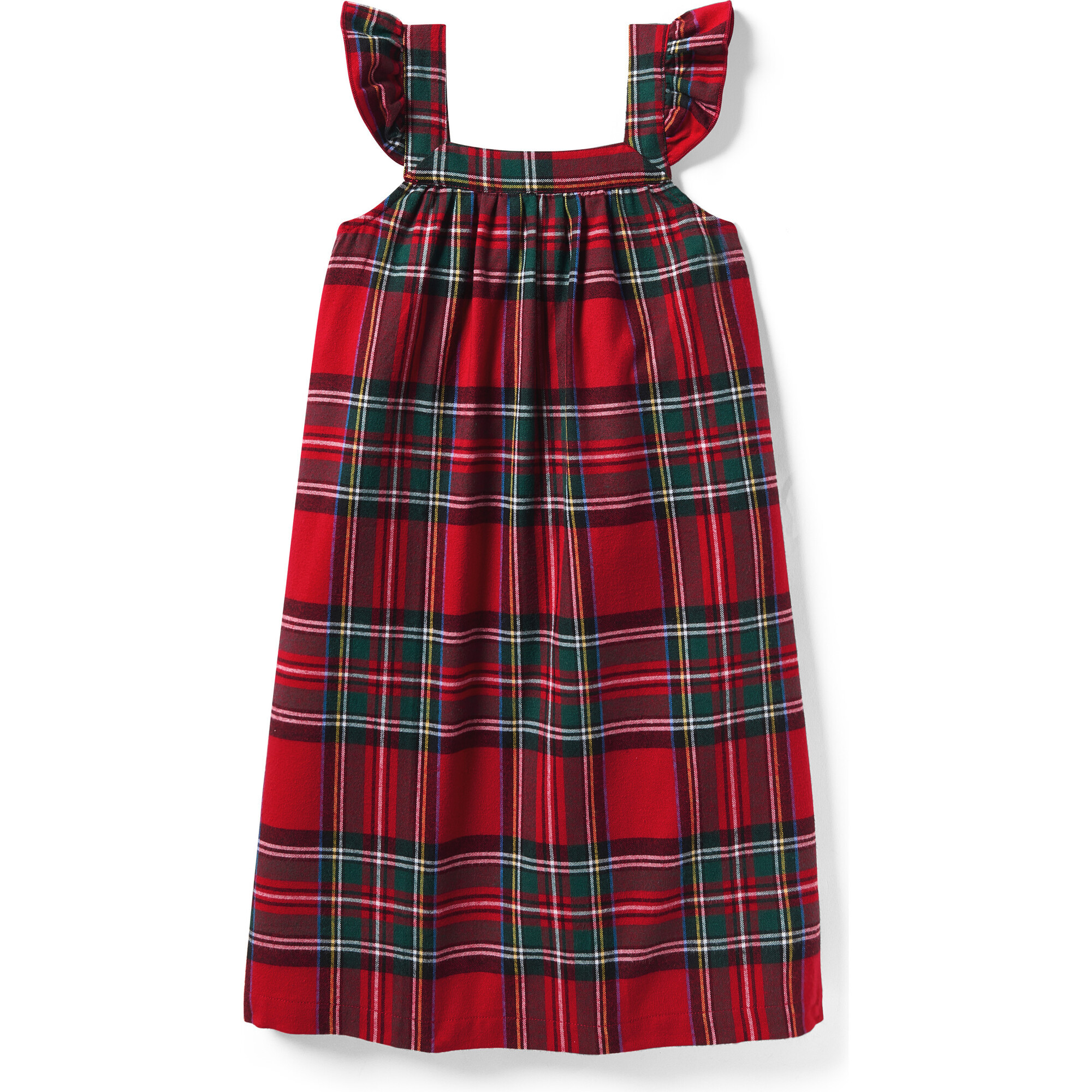 Girls Brushed Twill Clara Nightgown in Imperial Tartan | Maisonette