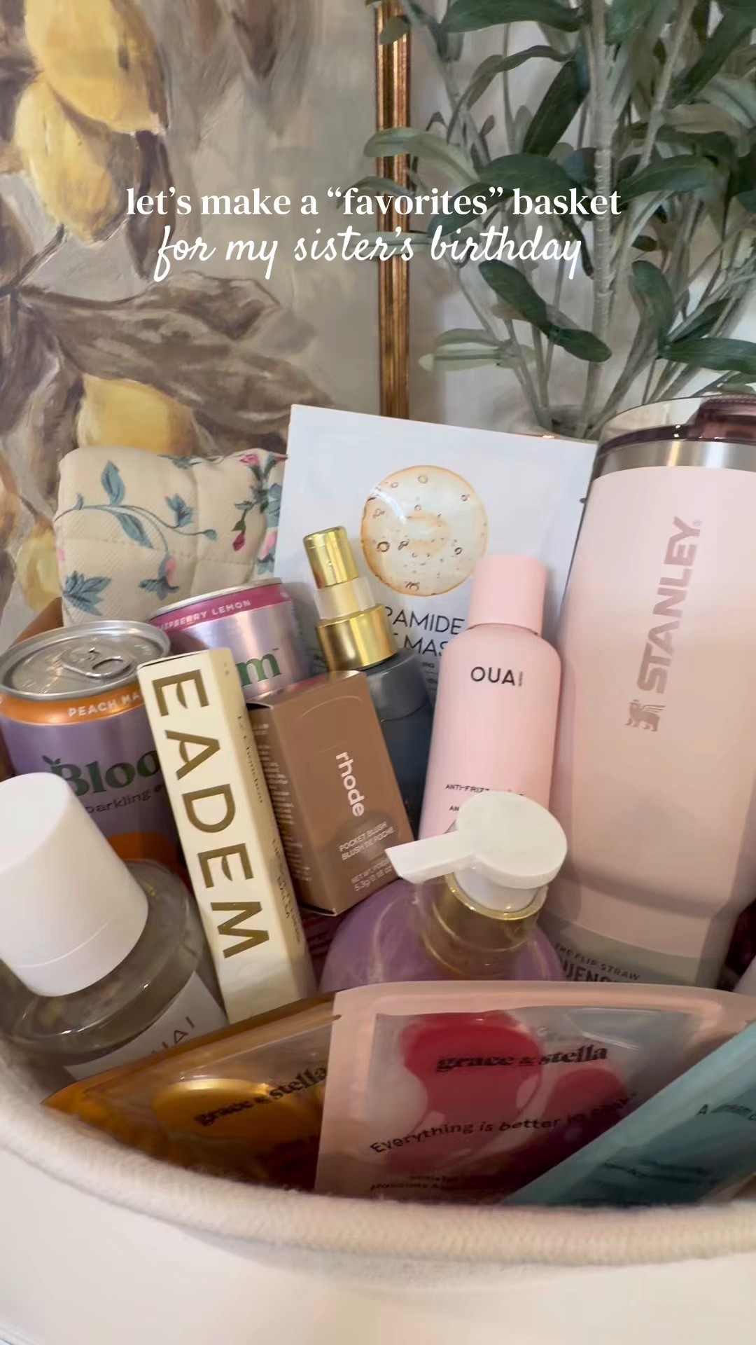 basket of favs for sissy’s birthday! 

Gifts for her // gift ideas for her // skincare // makeup // girly must haves // girly things 

#LTKBeauty #LTKselfcare #LTKgrwm