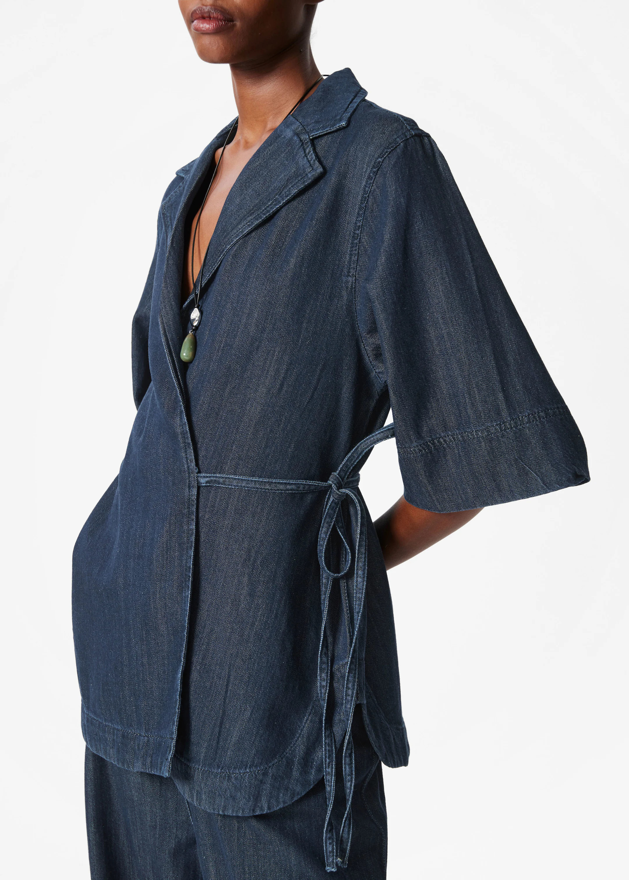 Denim Wrap Shirt | & Other Stories UK