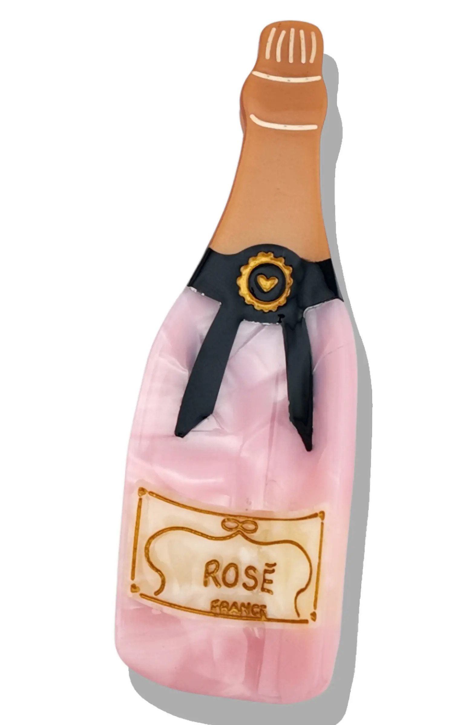 Hand Painted Rosé Claw Clip | Nordstrom