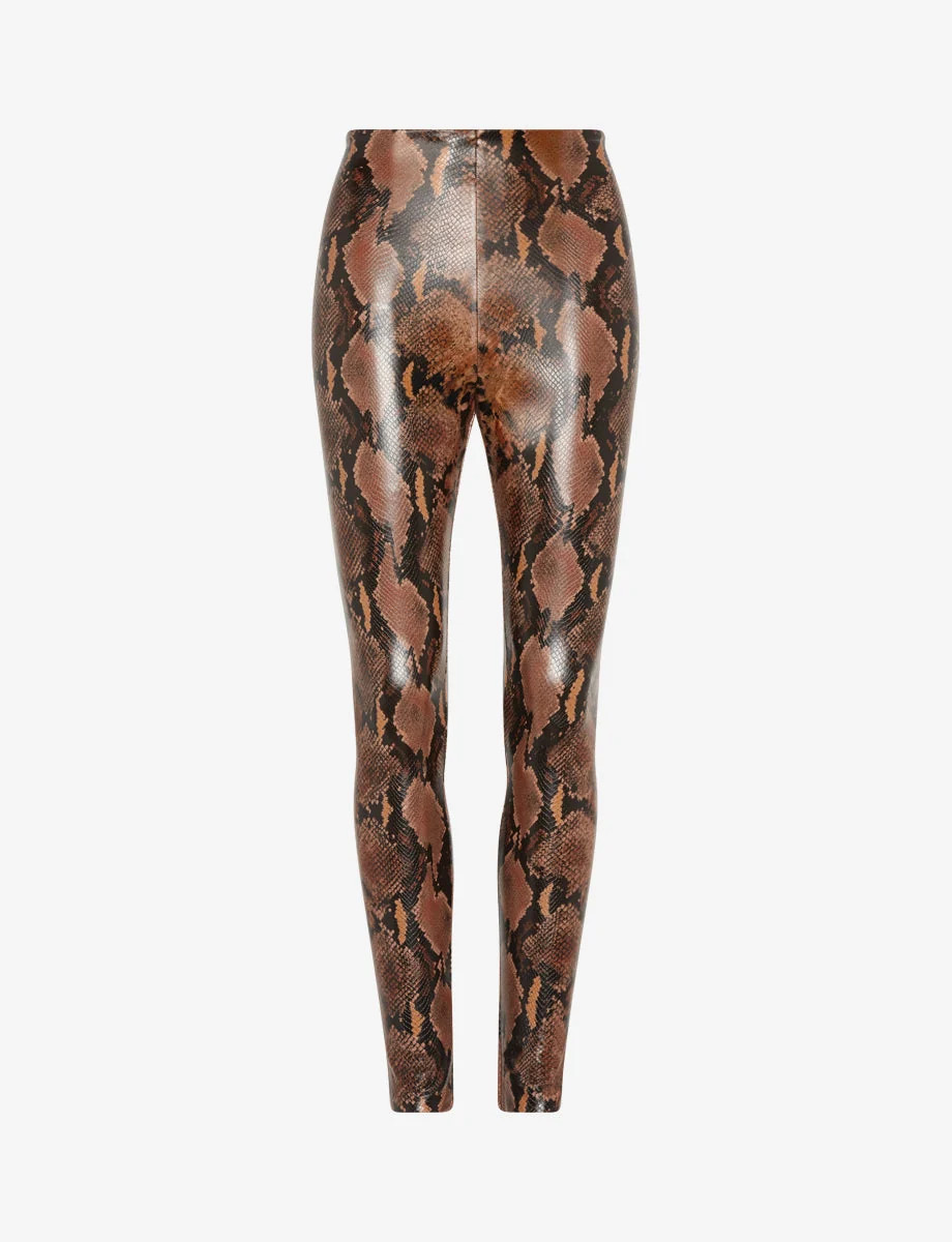 Sale: Faux Leather Animal Legging | Commando®
