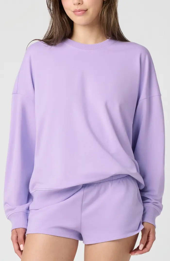 Florence by Mills Sporty Terry Crew Sweatshirt | Nordstrom | Nordstrom